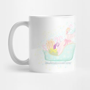 Santa Sleigh Holiday Season Christmas Spirit Mug